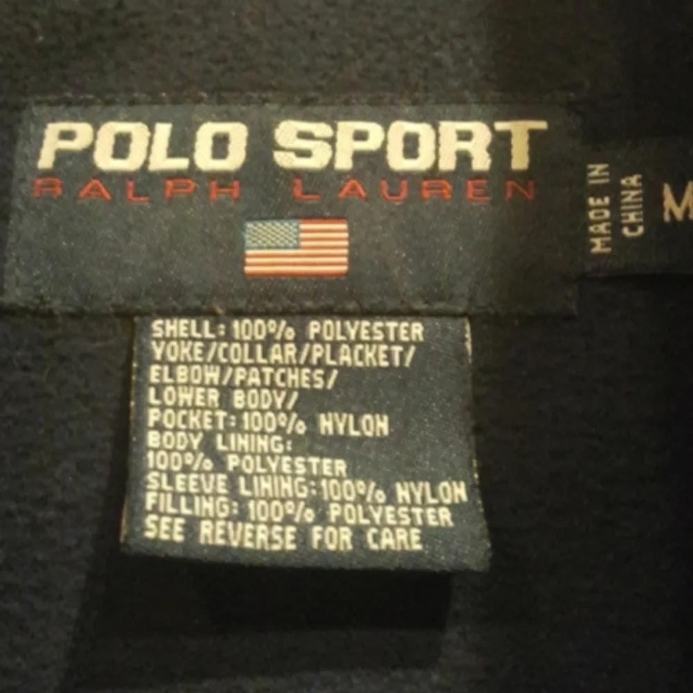 Polo Sport Ralph Lauren Mens Sports Jacket Coat Sz M